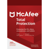 McAfee® Total Protection, 1 Device, 1 Year